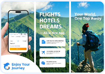 携程enjoy your journey、flights hotels dreams、your world one tap away